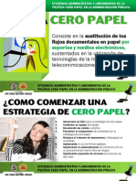 Cero Papel: Politica