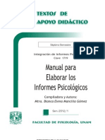 Informe Psicologico Manual