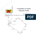 COORD. Uso de Planilla Teodolito I