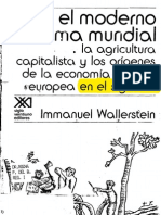 29919532 Wallerstein El Moderno Sistema Mundial