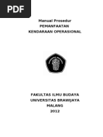 Surat Peminjaman Mobil Dinas