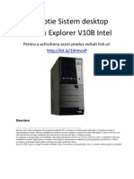 Promotie Sistem Desktop Serioux Explorer V10B Intel