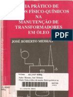 MESSIAS, J. R. Guia Prático de Ensaios Físico-Químicos na Manutenção de Transformadores e