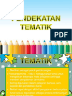 Pendekatan Tematik