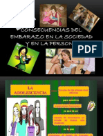 Consecuencias Del Embarazo en La Sociedad y en