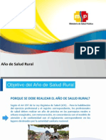 Salud Rural 2013
