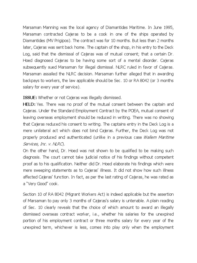 Marsaman Case Digest | PDF | Justice | Crime & Violence