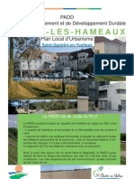 PADD de  Magny-les-Hameaux