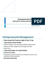 Entrepreneurial Management - III