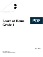 Learn at Home Grade 1