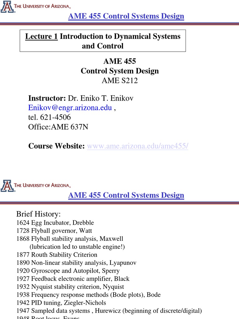 Control Systems Design Overview | PDF