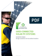 Grid-Connected Solar PV Systems: Design Guidelines For Accredited Installers