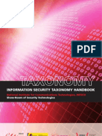 Information Security Taxonomy Handbook