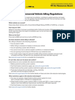 California's Commercial Vehicle Idling Regulations: Which Vehicles Are Covered?