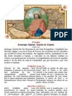 Santiago Apóstol, Patrono de España. Forma Extraordinaria Del Rito Romano (PDF) 25 de Julio