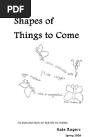 Download Shapes of Things to Come Poetry in Forms by Kate Rogers by Kate Rogers SN15589552 doc pdf