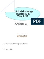 Electrical Discharge Machining & Wire EDM