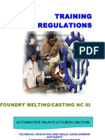 TR - Foundry Melting Casting NC III