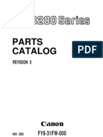 Canon Irc3200 Parts Catalog