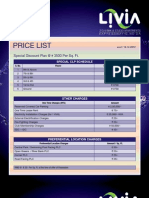 Price List: Advert