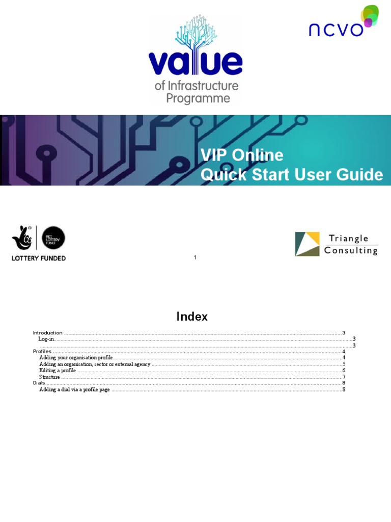 VIP Online Quick Start Guide | PDF | Password | Email