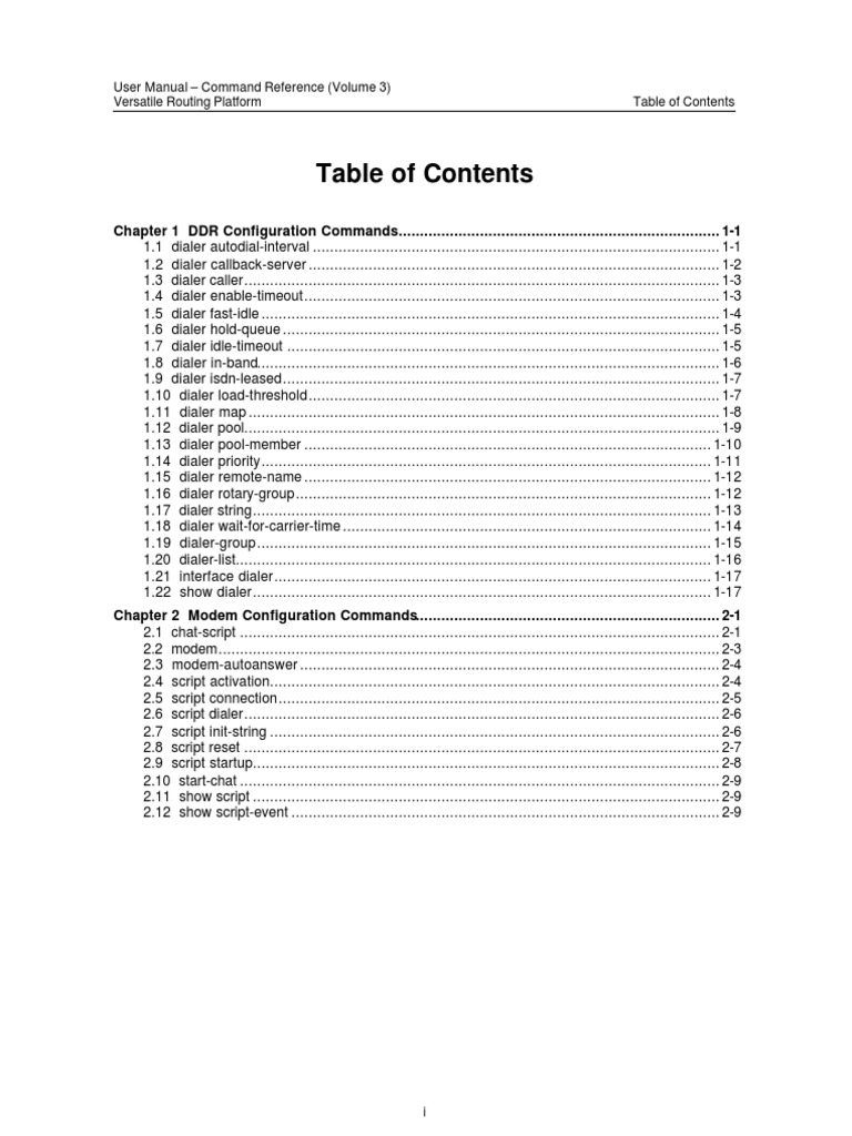 DDR Configuration Commands Guide | PDF | Ip Address | Communications ...