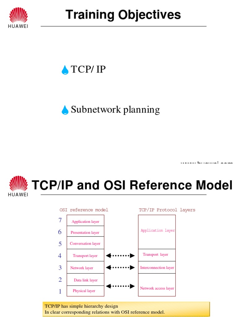 TCP/IP Protocol Overview and Planning | PDF | Osi Model | Internet ...