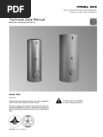 Technical Data Manual: Dual Coil Domestic Hot Water Storage Tank 79 and 119 USG / 300 and 450 LTR