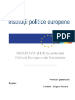 Institutii Si Politici Europene