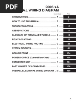 2006 Xa Electrical Wiring Diagram: Section Code