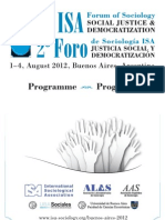 Isa Forum2012 Programme Book