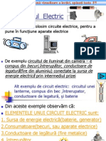0elemente de Circuit Electric Clasa6