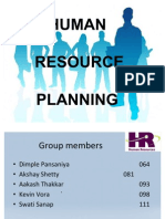 36688900 Human Resource Planning