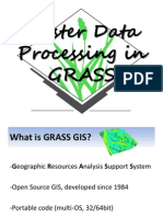 GIS- Raster Data Processing in GRASS