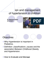 Hypertension in Childhood 2013