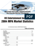U.S. Entertainment Industry: 2004 MPA Market Statistics