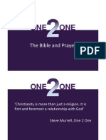 5 - The Bible and Prayer