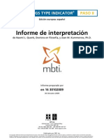 OPP MBTI Step II Interpretive Report Spanish[1]