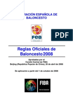 Reglamento Oficial Del Baloncesto Actualizado 2008