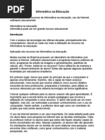Informática na Educação