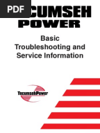 Tecumseh Service Manual