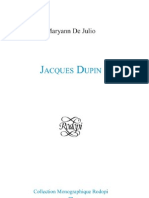 Jacques Dupin Collection Monographique Rodopi en Litt Rature Fran Aise Contemporaine 43 Collection Monographique Rodopi en Litterature Francaise