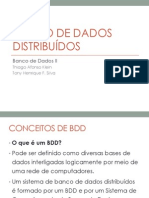 Banco de dados distribuídos