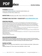 Download Pyramid Printing Auction by Christopher Allen SN15600902 doc pdf