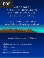 Mecanismos Neurofunc en Autismo