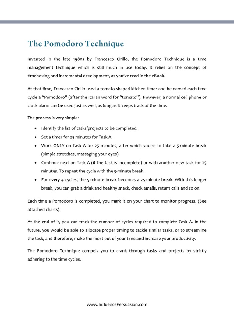 Time Management | PDF