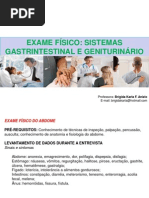 Exame Físico do Abdome