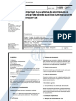 Aterramento NBR 12971 - Emprego de Sistema de Aterramento para Protecao de Auxilios Luminosos em