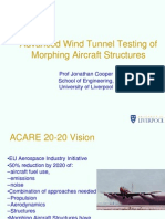1-Advanced Wind Tunnel Testing of Morphing Aircraft Structures