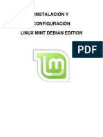 Manual de Instalacion Linux Mint Debian Edition